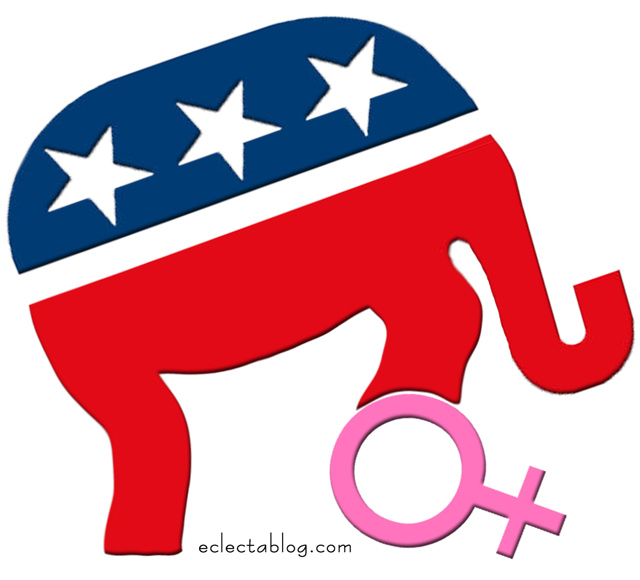 Introducing the new GOP War on Women (WOW) Eclectagraphic