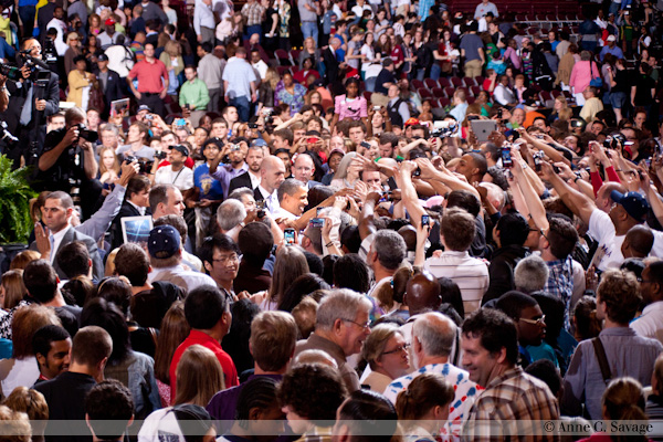 First official Obama rally of 2012 in Columbus, Ohio – PHOTOS ...
